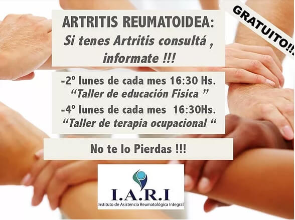 Artritis Reumatoidea – Talleres de Actividad física