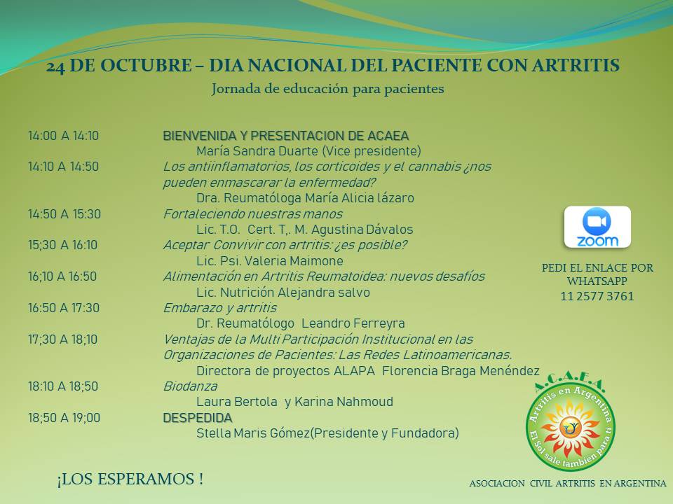 Jornada de Educación para pacientes