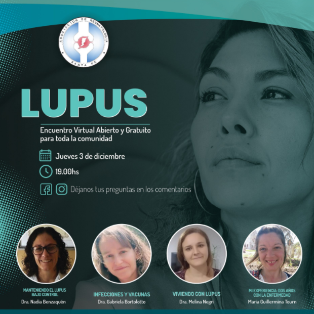 LUPUS: Encuentro virtual abierto y gratuito para toda la comunidad