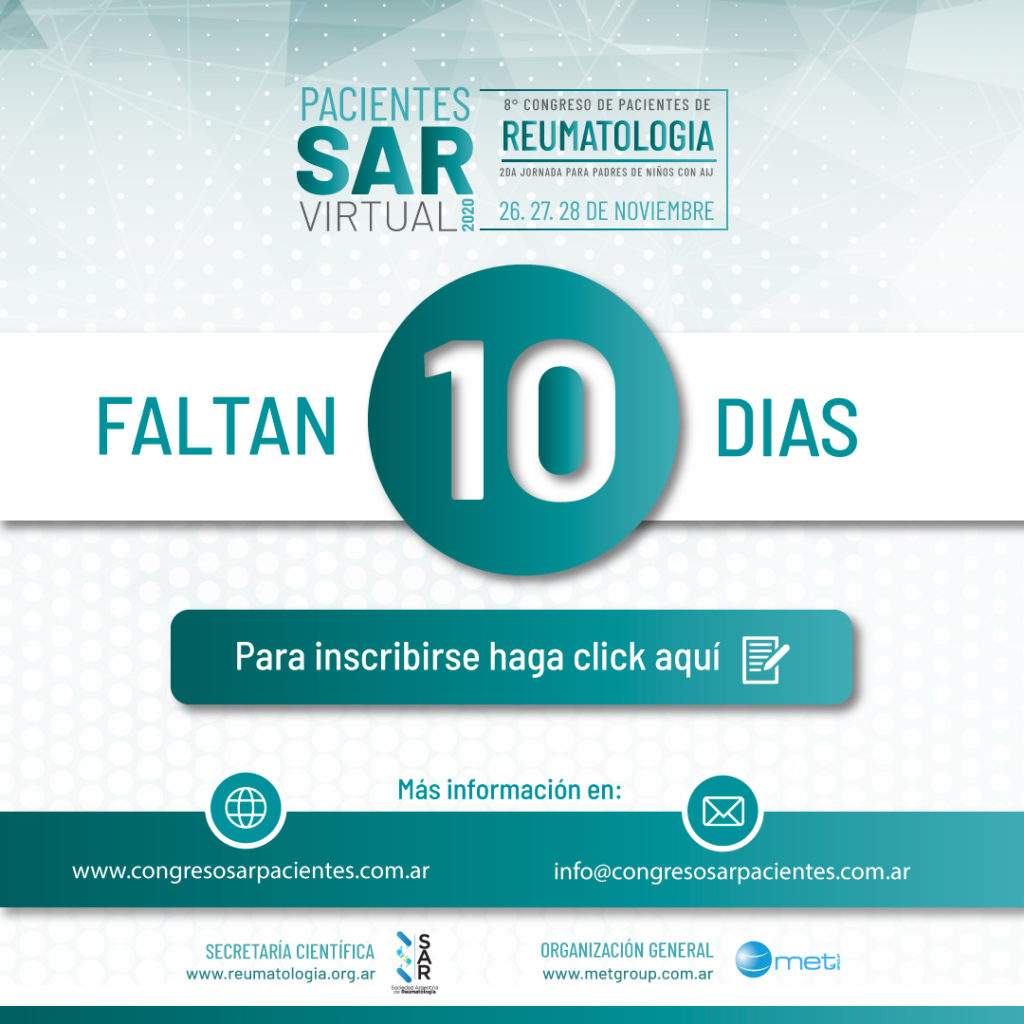 Congreso de Pacientes, Faltan 10 días ¡¡INSCRIBITE!!