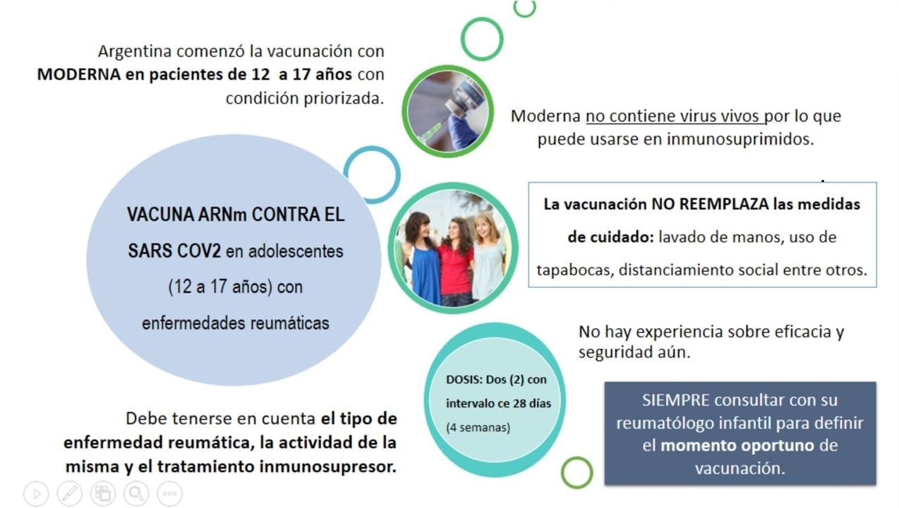 Argentina comienza la vacunación con Moderna en pacientes de 12 a 17 años