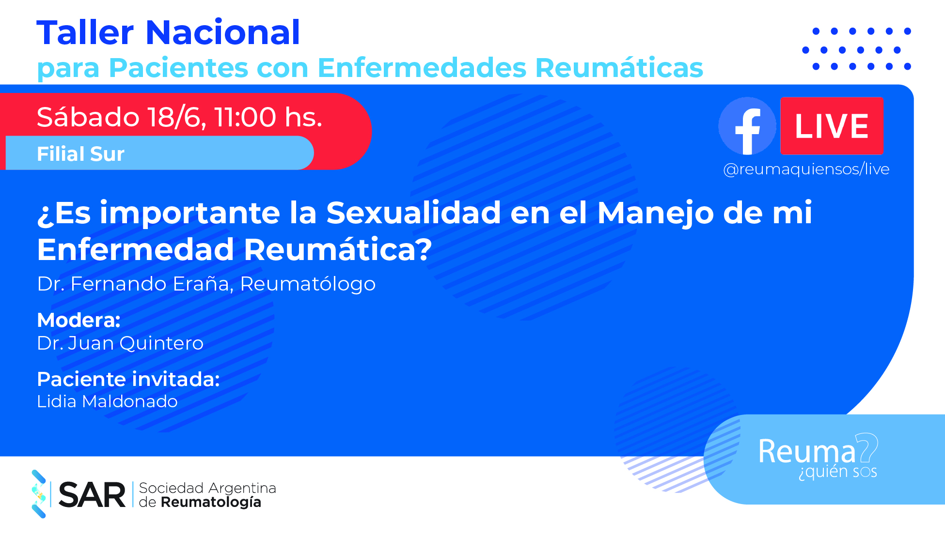 Taller Nacional para Pacientes con Enfermedades Reumatológicas 2022 – Clase Nº 5