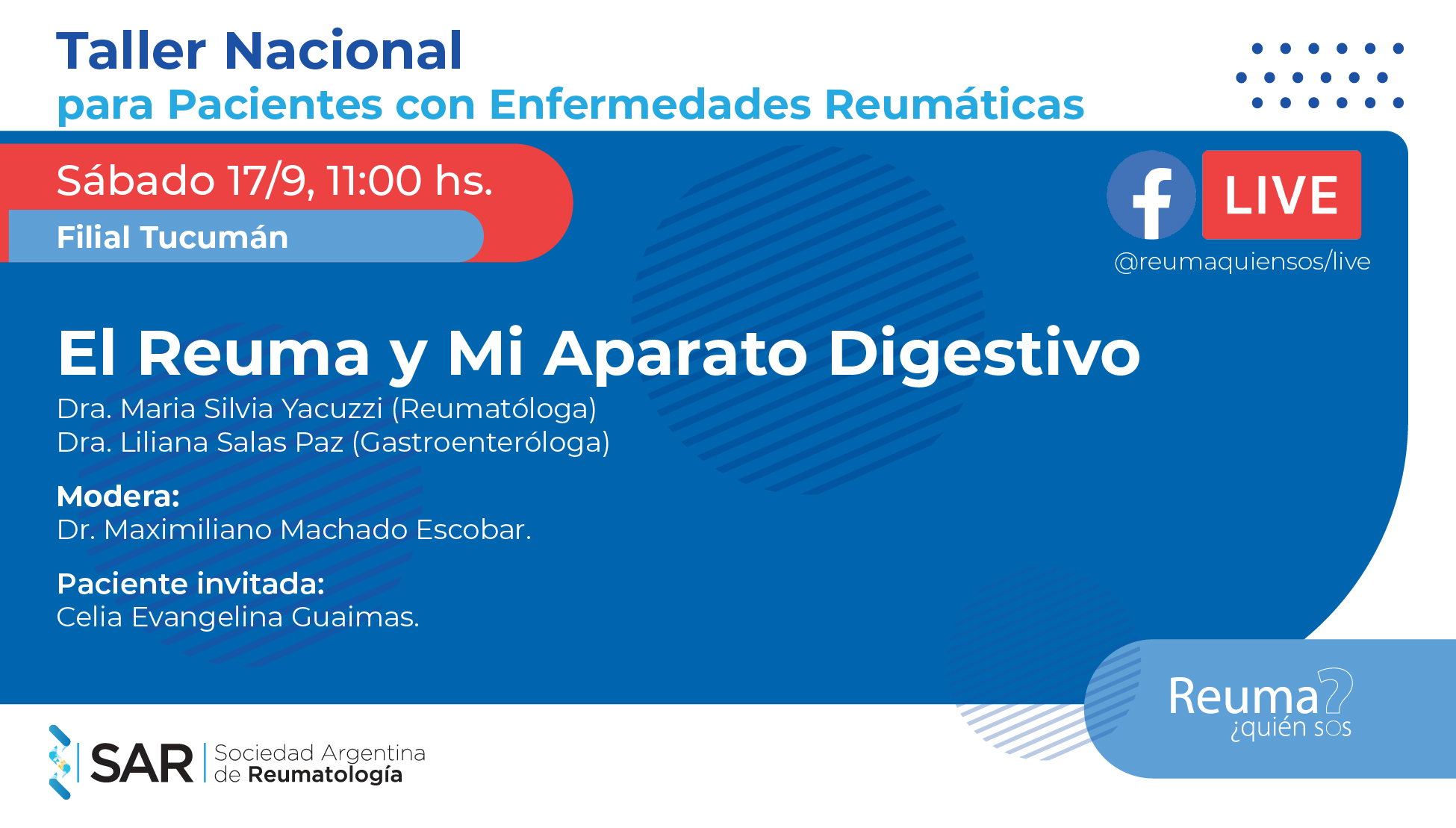 Taller Nacional para Pacientes con Enfermedades Reumatológicas 2022 – Clase Nº 8