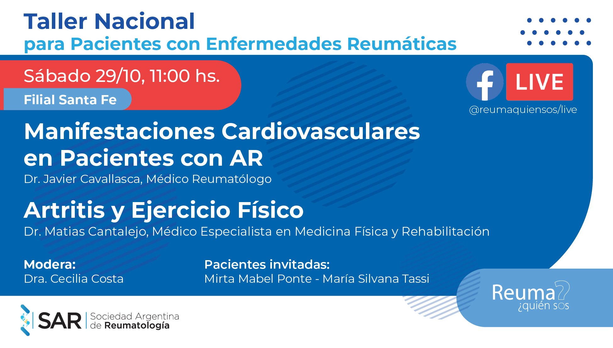 Taller Nacional para Pacientes con Enfermedades Reumatológicas 2022 – Clase Nº 9